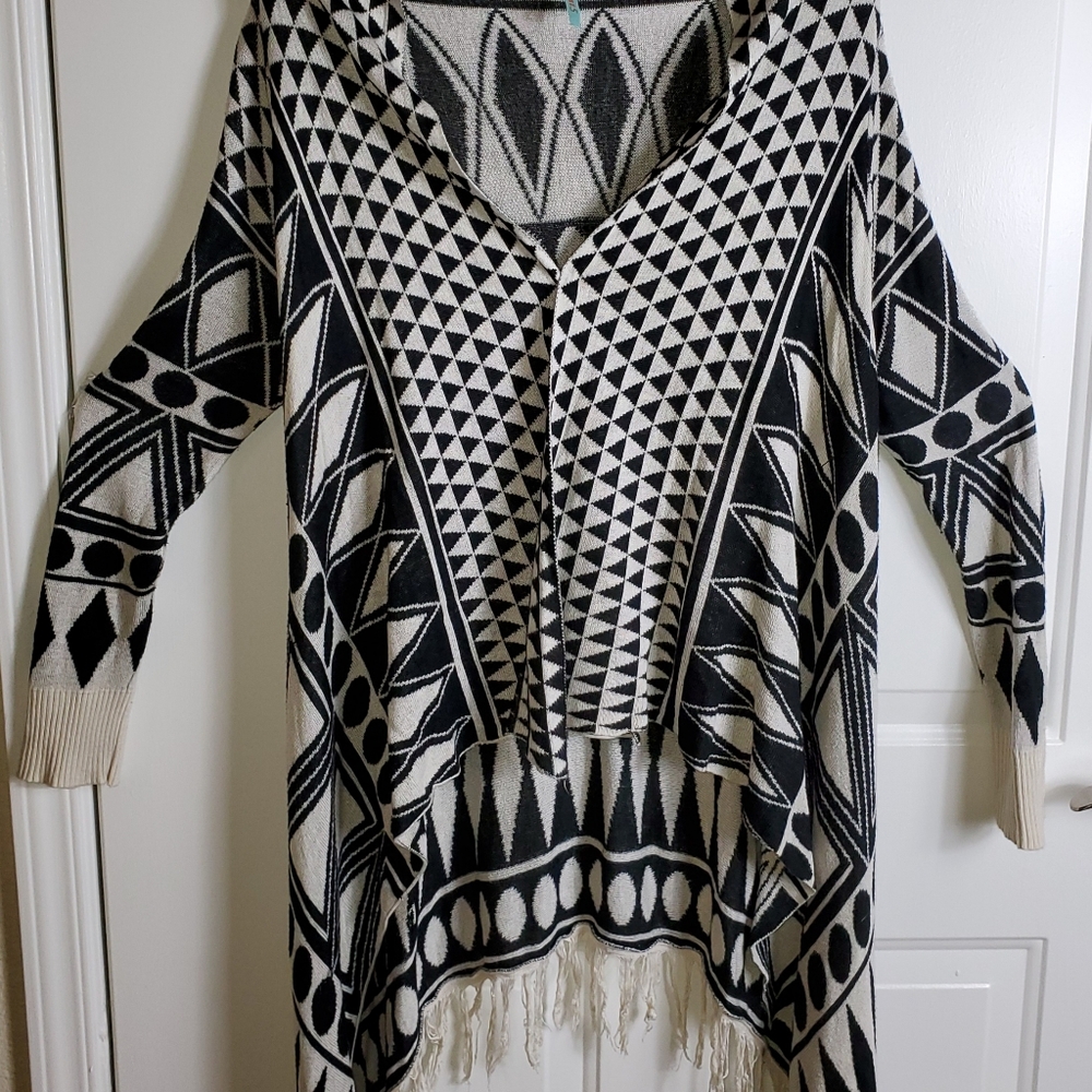 Gea/Southwestern Woven Cardigan Size S LOT of 2